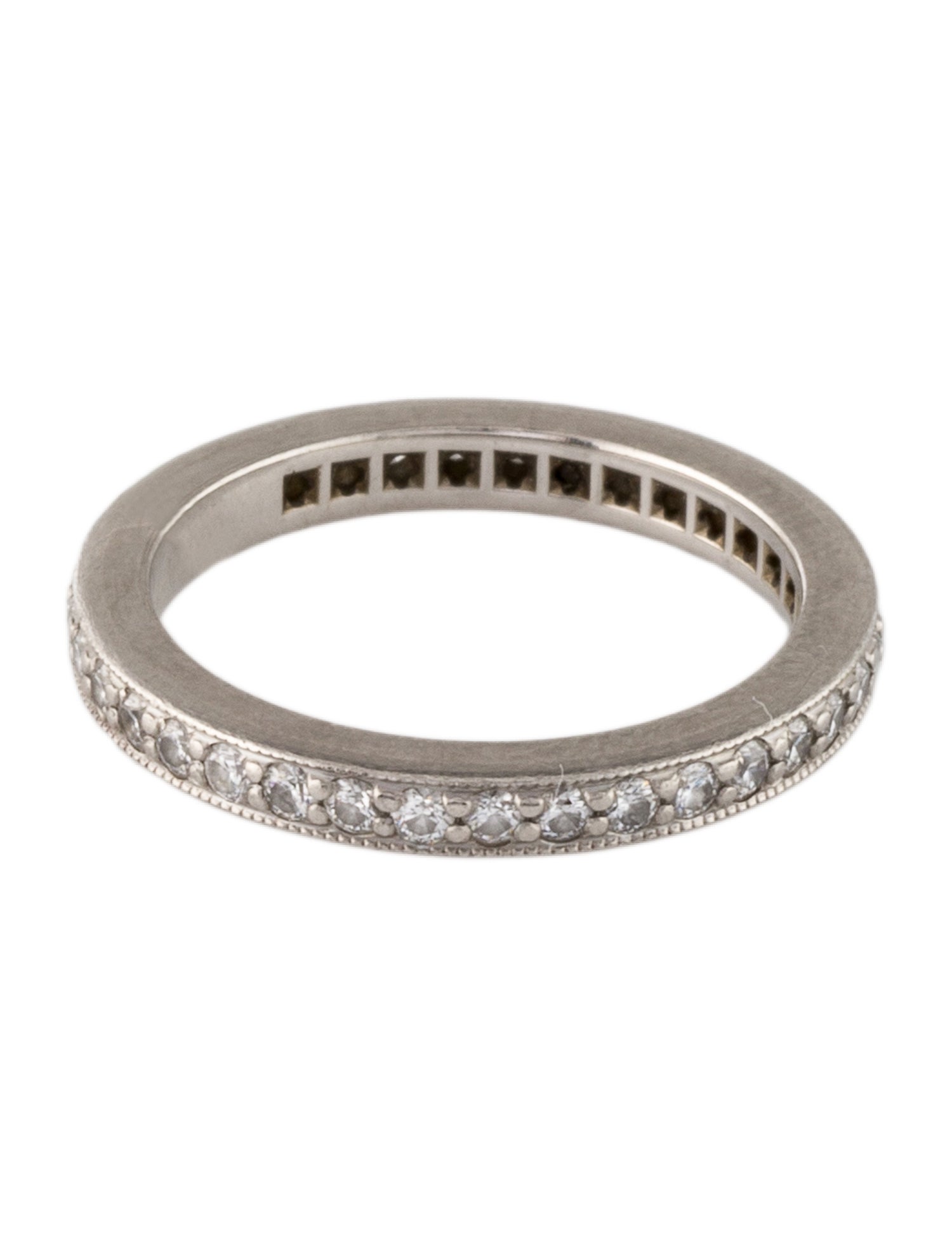 Tiffany & Co. Platinum Diamond Full Eternity Ring