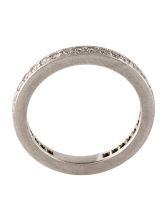 Tiffany & Co. Platinum Diamond Full Eternity Ring