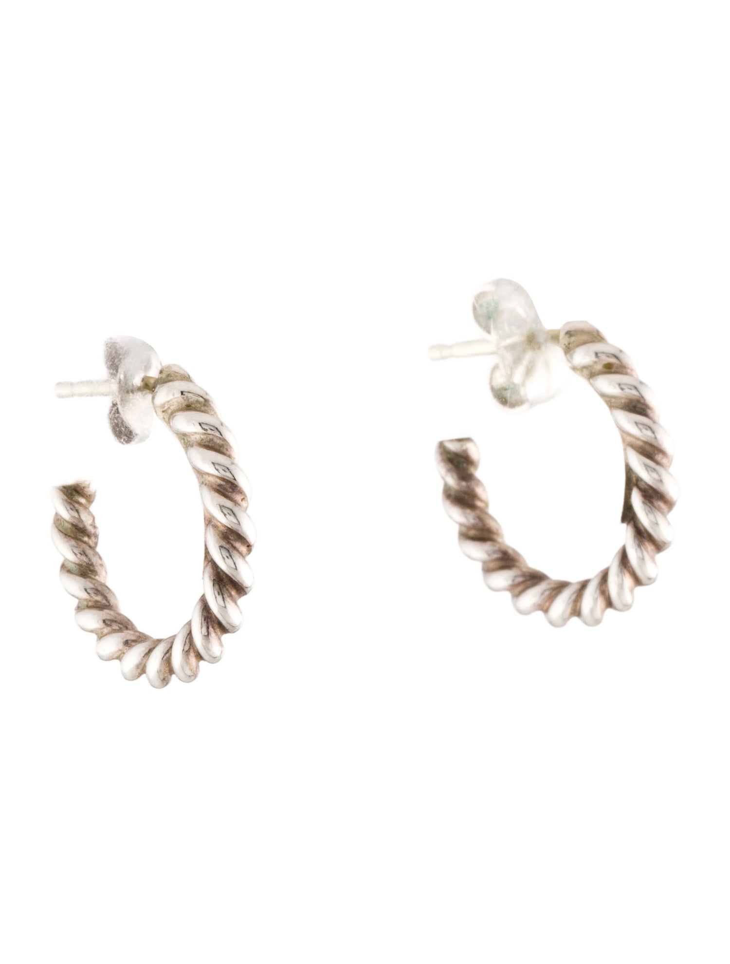 Tiffany & Co. Mini Twist Hoop Earrings