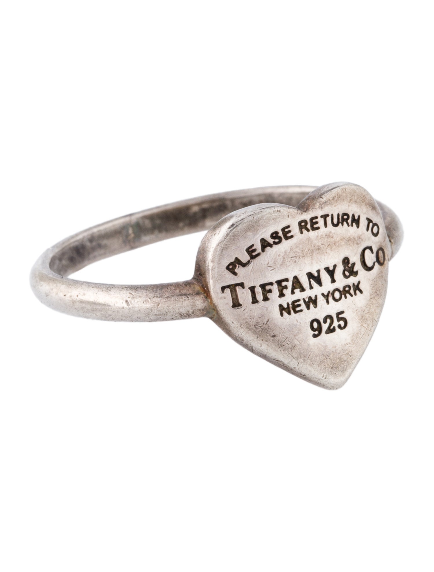 Tiffany & Co. Heart Tag Signet Ring