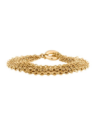 Tiffany & Co. 18K Mesh Toggle Bracelet