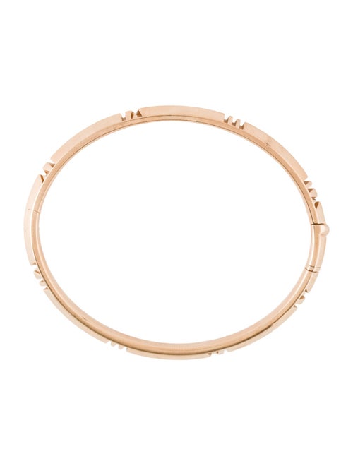 Tiffany & Co. 18K Atlas Hinged Bangle