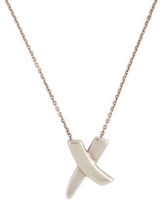 Tiffany & Co. Paloma's Graffiti X Pendant Necklace