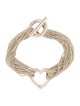 Tiffany & Co. Heart Toggle Multistrand Bracelet