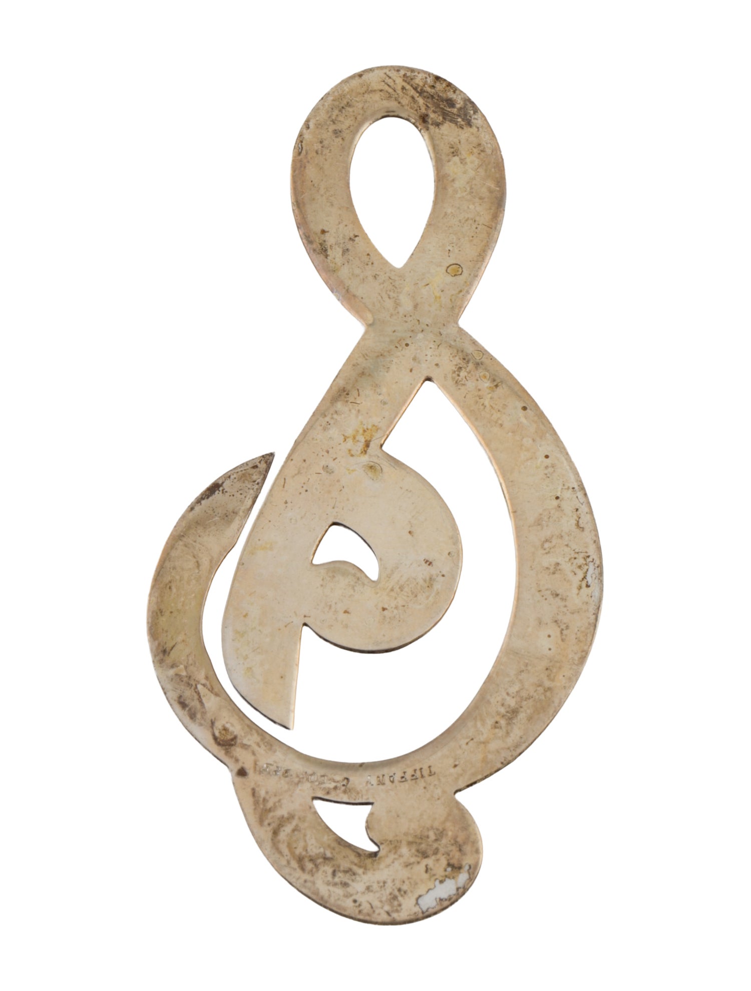 Tiffany & Co. Musical Note Treble Clef Bookmark