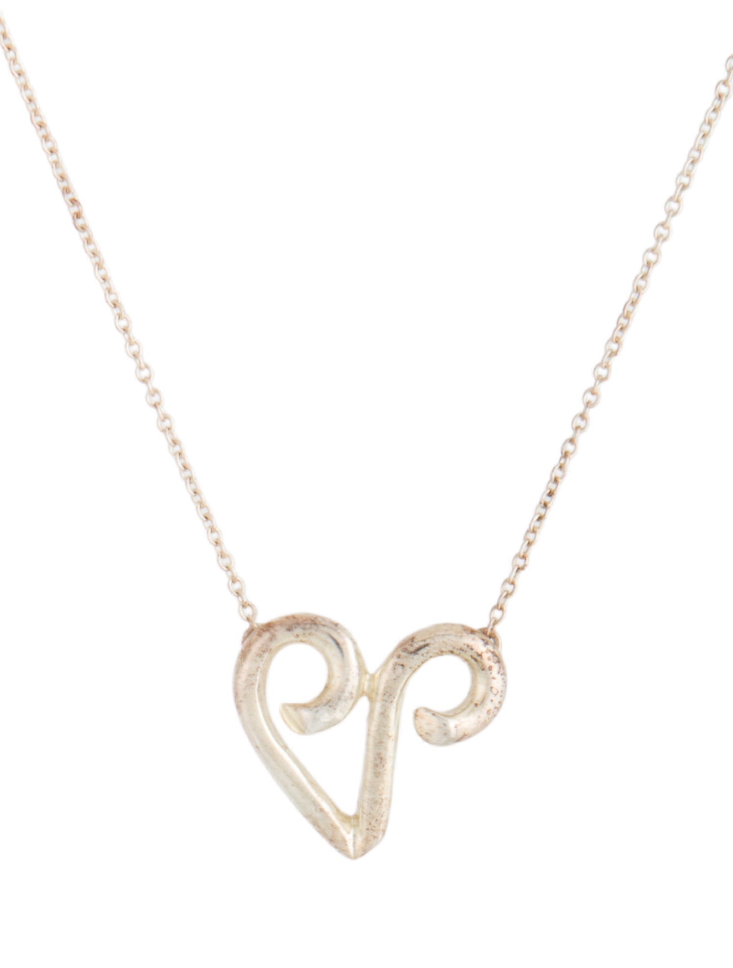 Tiffany & Co. Vintage Zodiac Aries Pendant Necklace