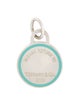 Tiffany & Co. Enamel Circle Drop Pendant