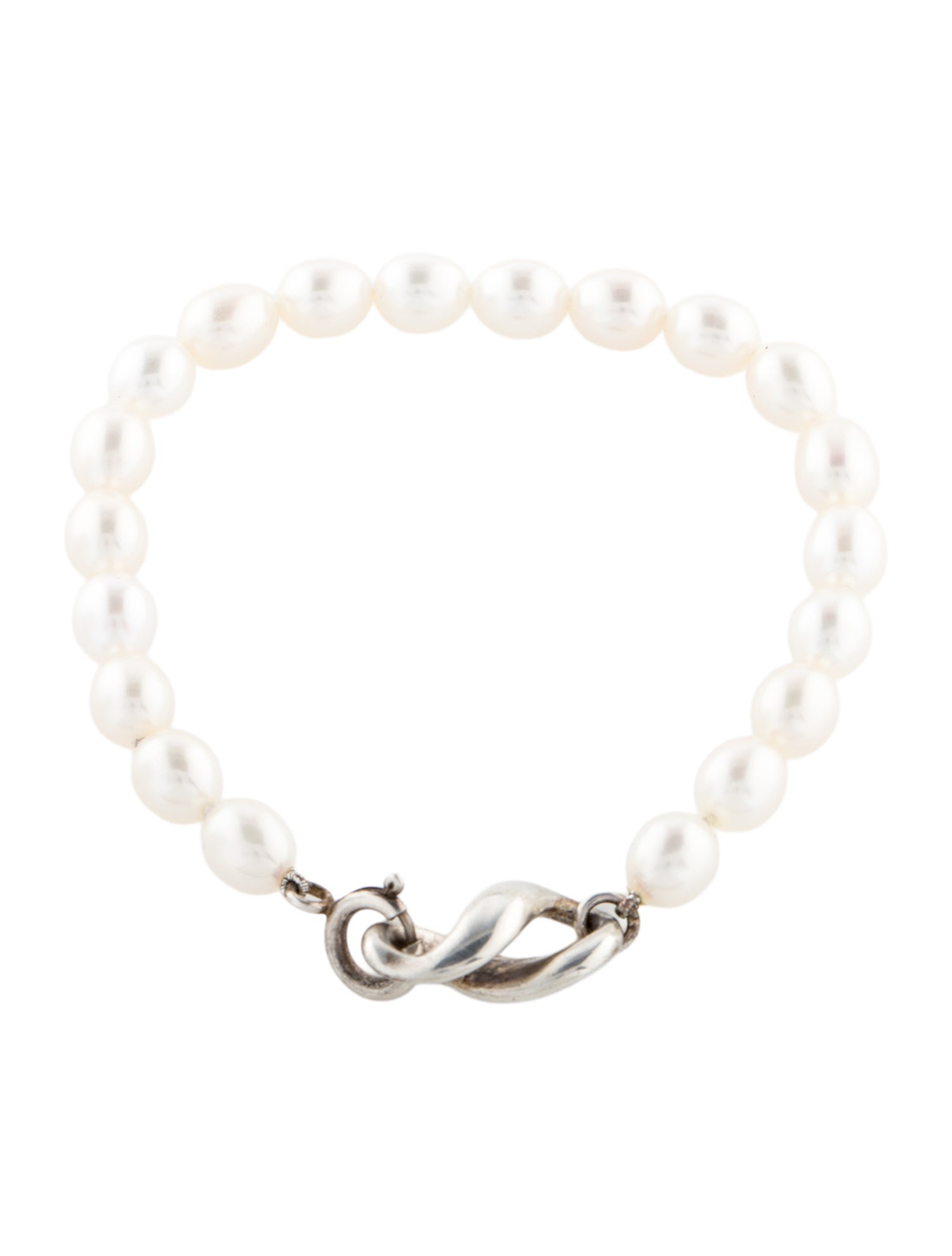 Tiffany & Co. Vintage Pearl Infinity Bracelet