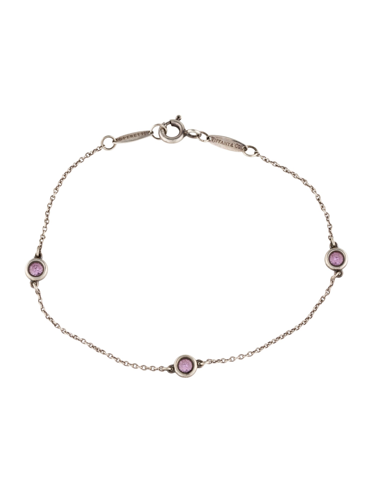 Tiffany & Co. Color by the Yard Pink Sapphire Bracelet