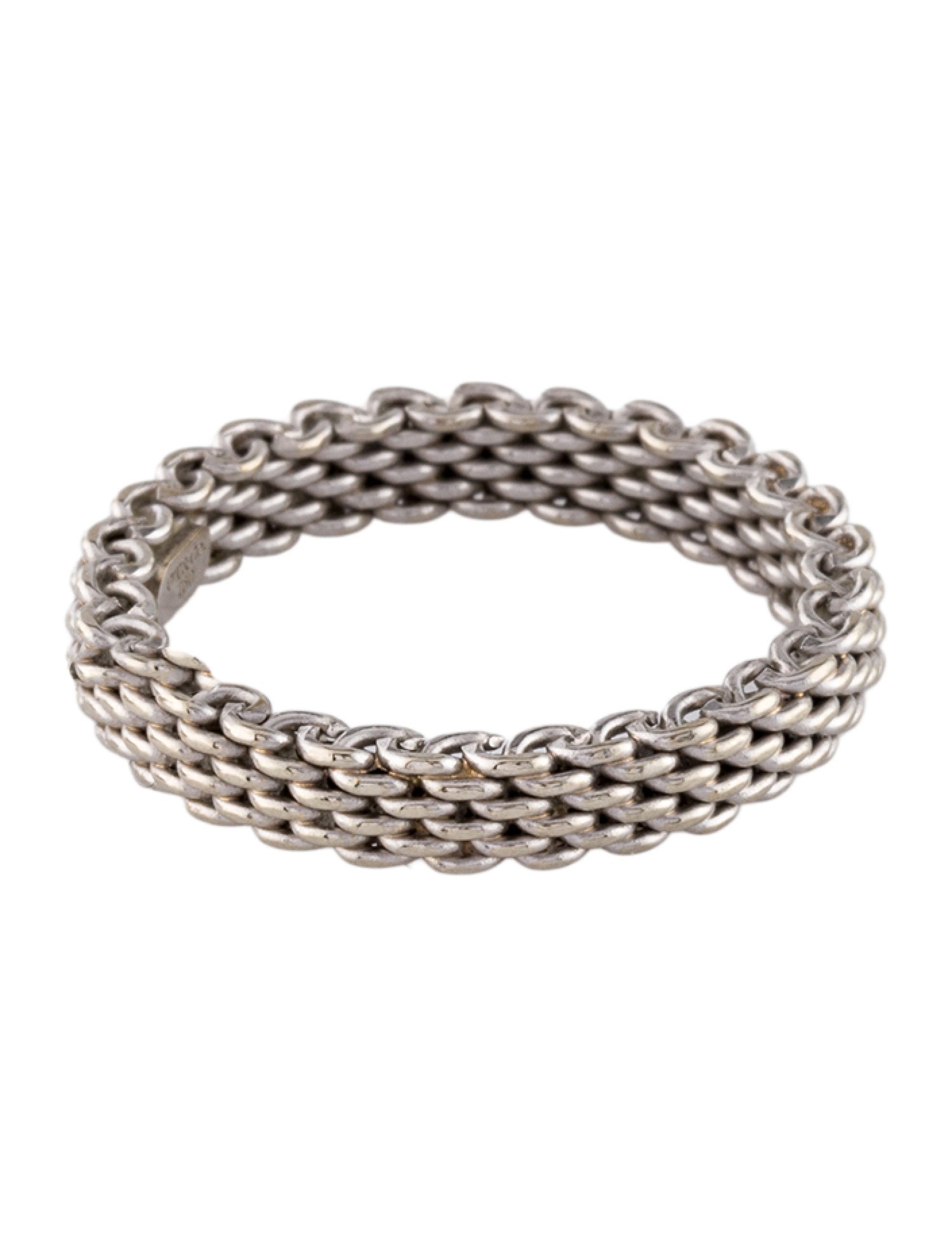 Tiffany & Co. 18K Mesh Band