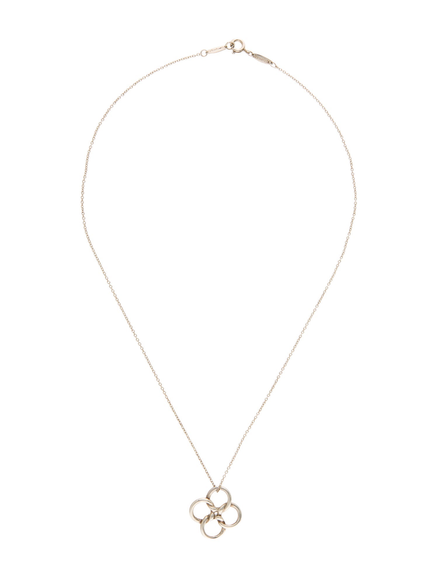 Tiffany & Co. Quadrifoglio Pendant Necklace