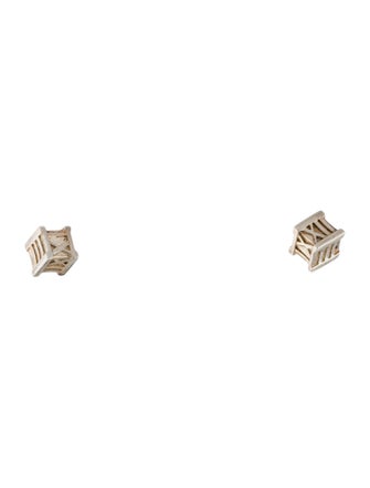 Tiffany & Co. Atlas Cube Stud Earrings