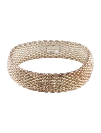 Tiffany & Co. Somerset Mesh Bangle Bracelet