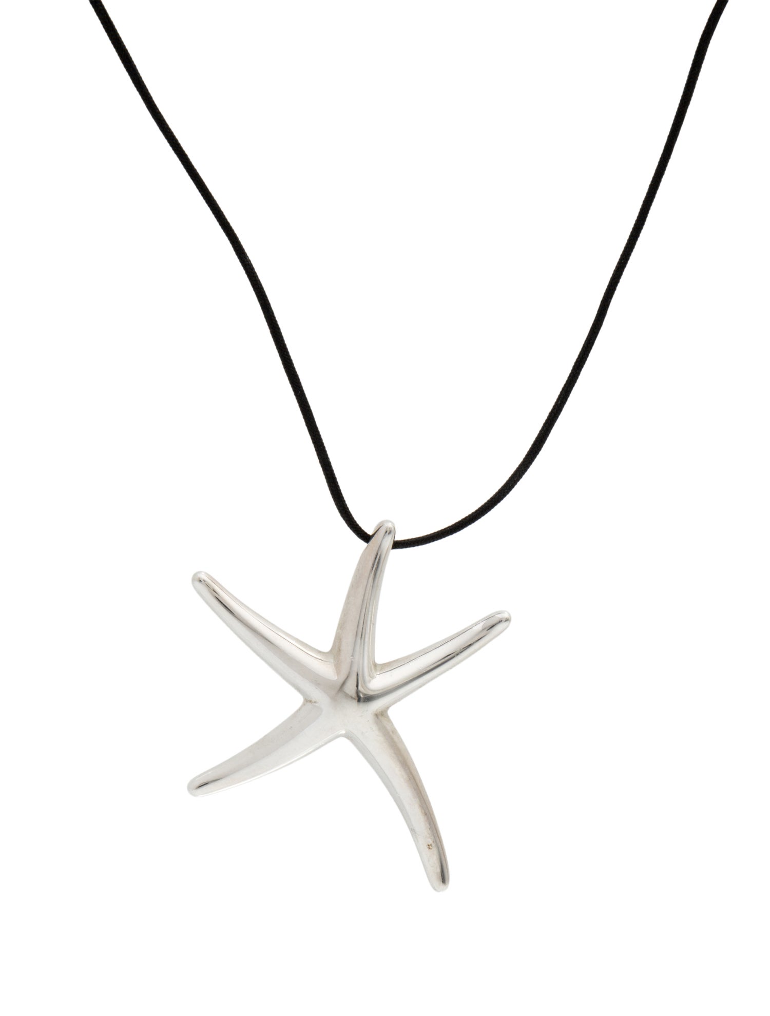 Tiffany & Co. Starfish Pendant Necklace