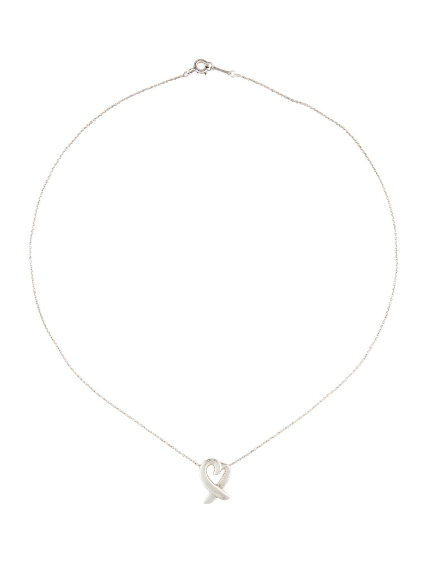 Tiffany & Co. Loving Heart Pendant Necklace