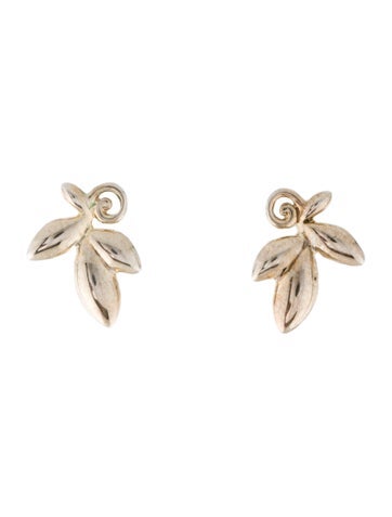 Tiffany & Co. Stud Olive Leaf Earrings