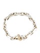 Tiffany & Co. Two-Tone Makers Wide Chain Bracelet