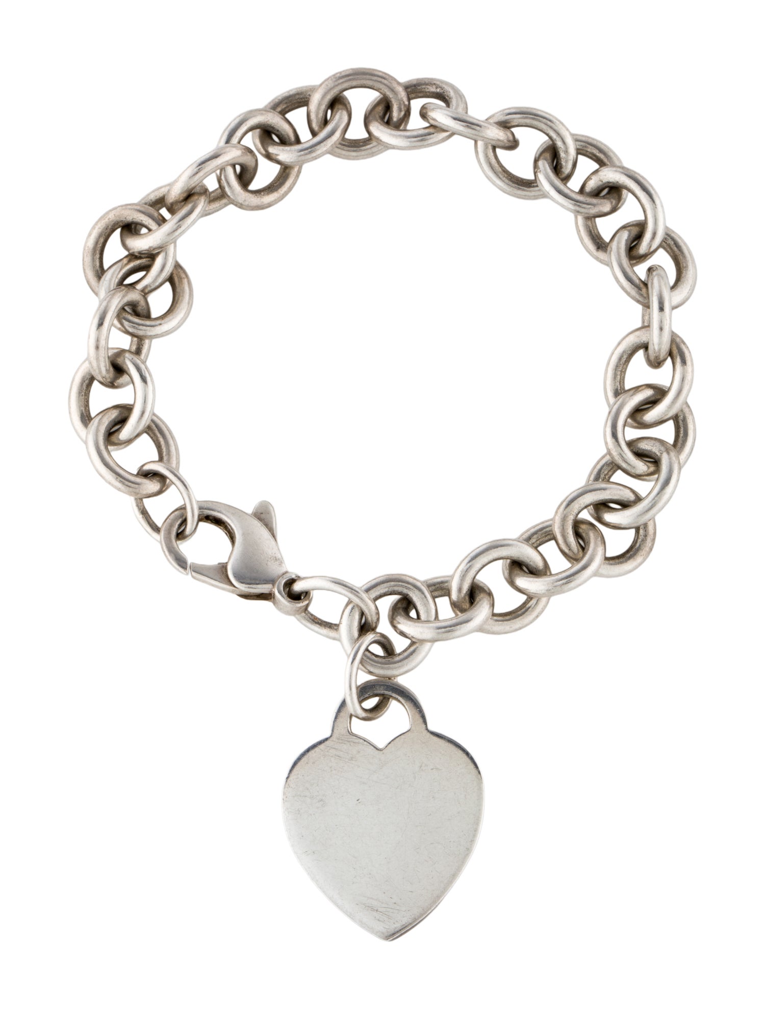 Tiffany & Co. Heart Tag Charm Bracelet