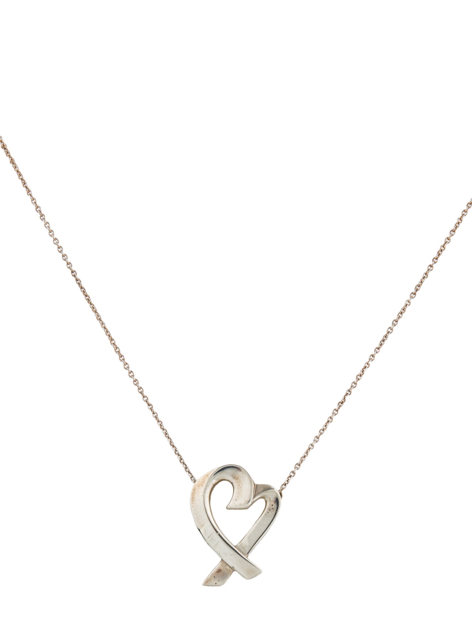 Tiffany & Co. Loving Heart Pendant Necklace