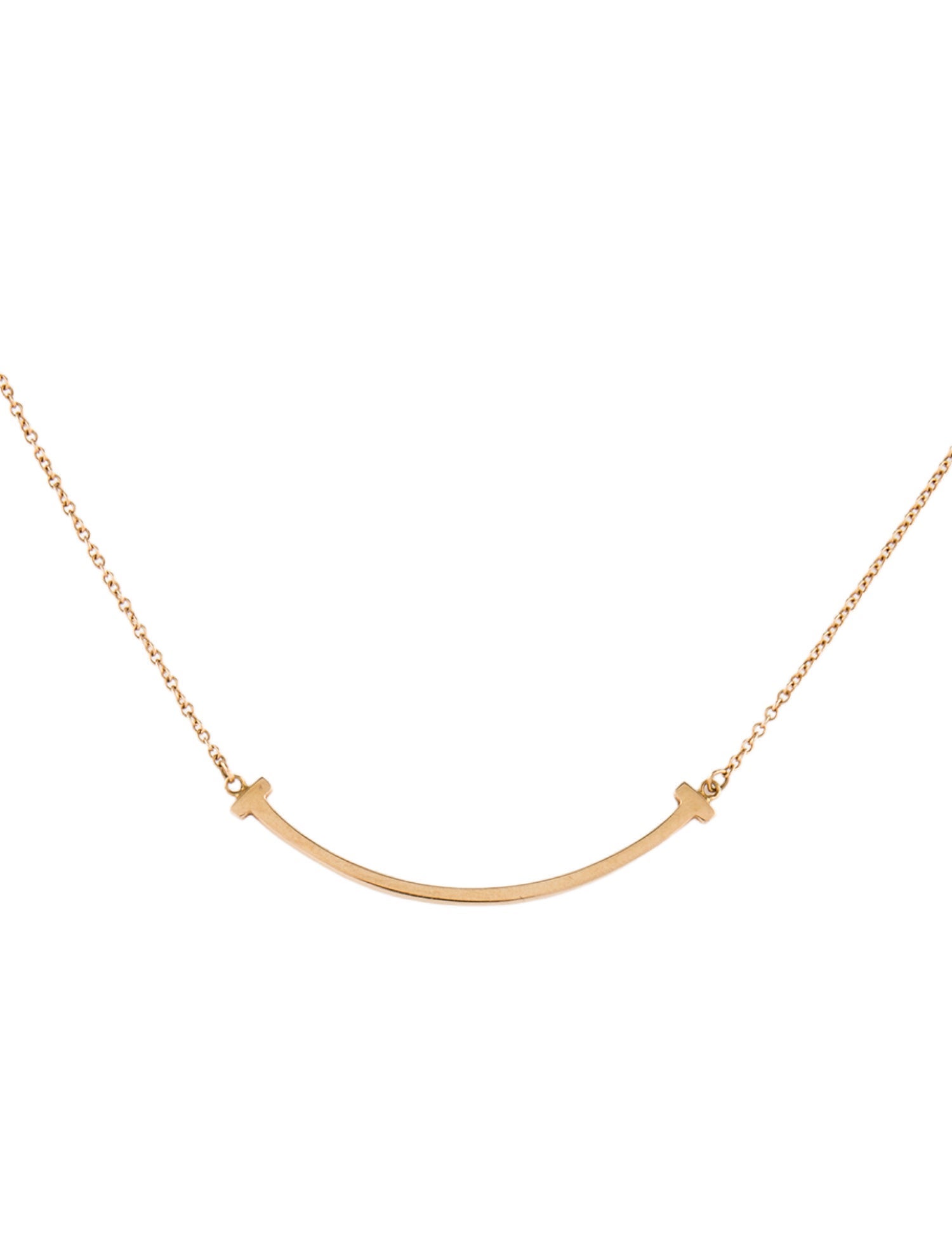 Tiffany & Co. T Smile Pendant iNecklace