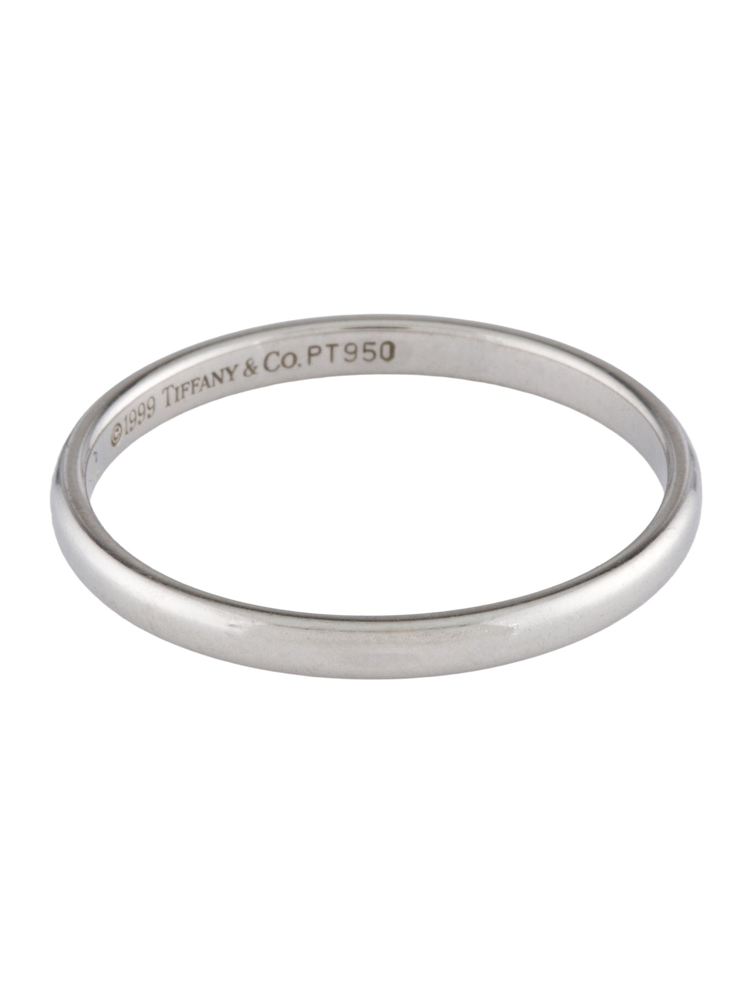 Tiffany & Co. Platinum Wedding Band