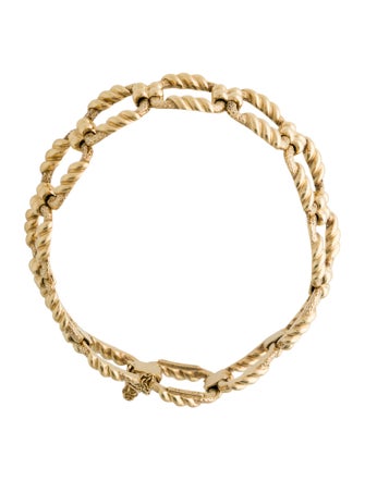 Tiffany & Co. 18K Schlumberger Link Bracelet
