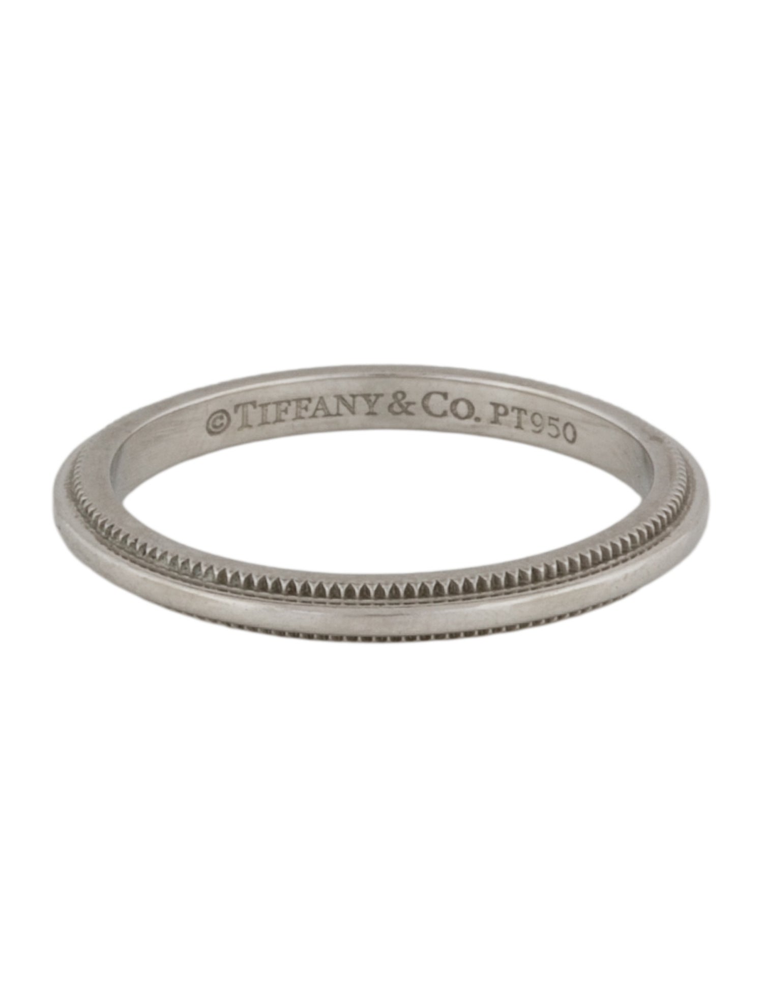 Tiffany & Co. Platinum Tiffany Together Wedding Band