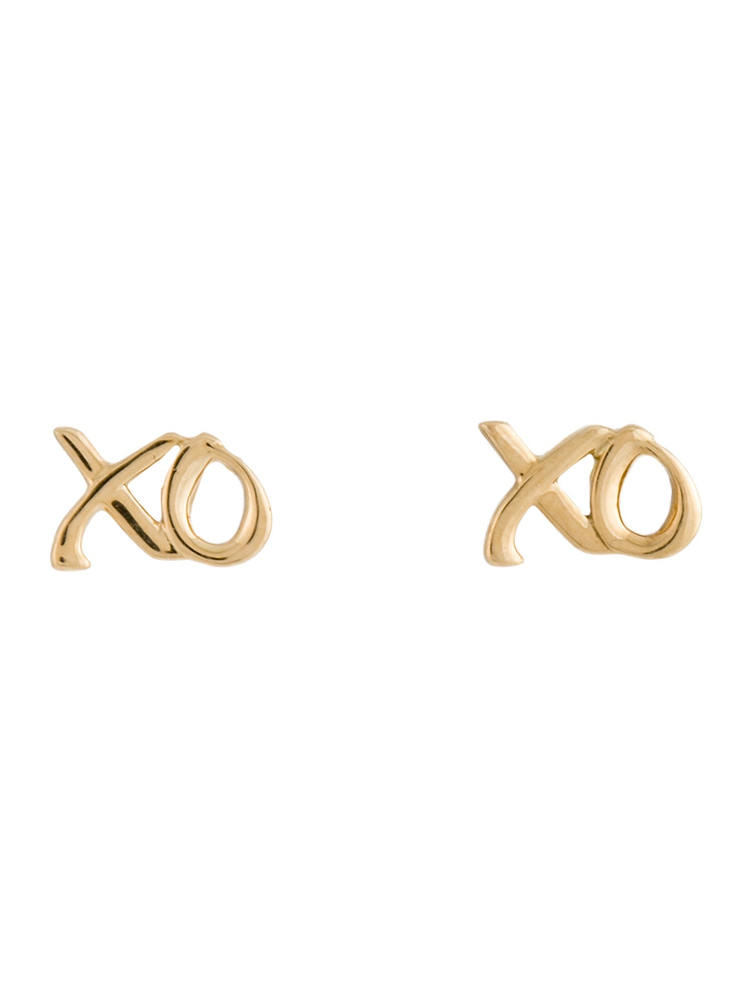 Tiffany & Co. 18K Paloma's Graffiti 'XO' Studs