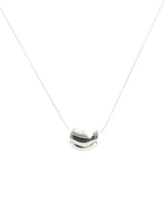 Tiffany & Co. Bean Design Pendant Necklace