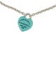 Tiffany & Co. Enamel Full Heart Return To Tiffany Charm Bracelet