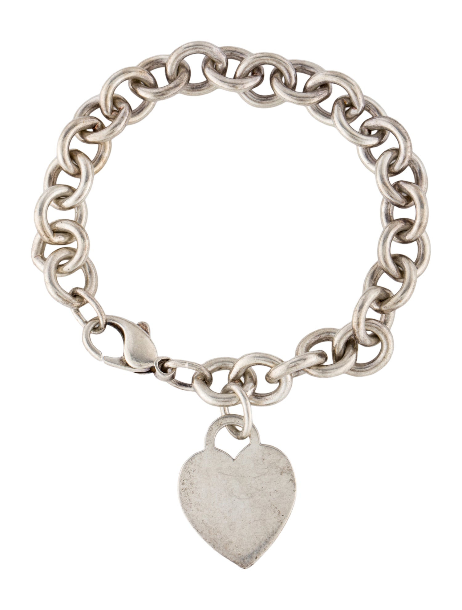 Tiffany & Co. Heart Tag Charm Bracelet