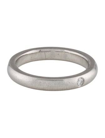 Tiffany & Co. Platinum Diamond Band