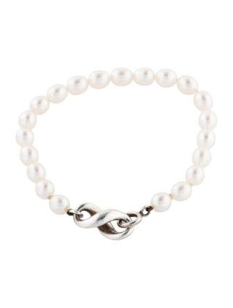 Tiffany & Co. Vintage Pearl Infinity Bracelet