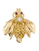 Tiffany & Co. 18K Ruby, Sapphire & Diamond Bee Brooch