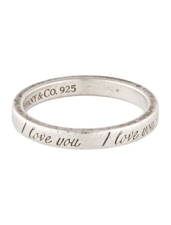 Tiffany & Co. 'I Love You' Notes Band