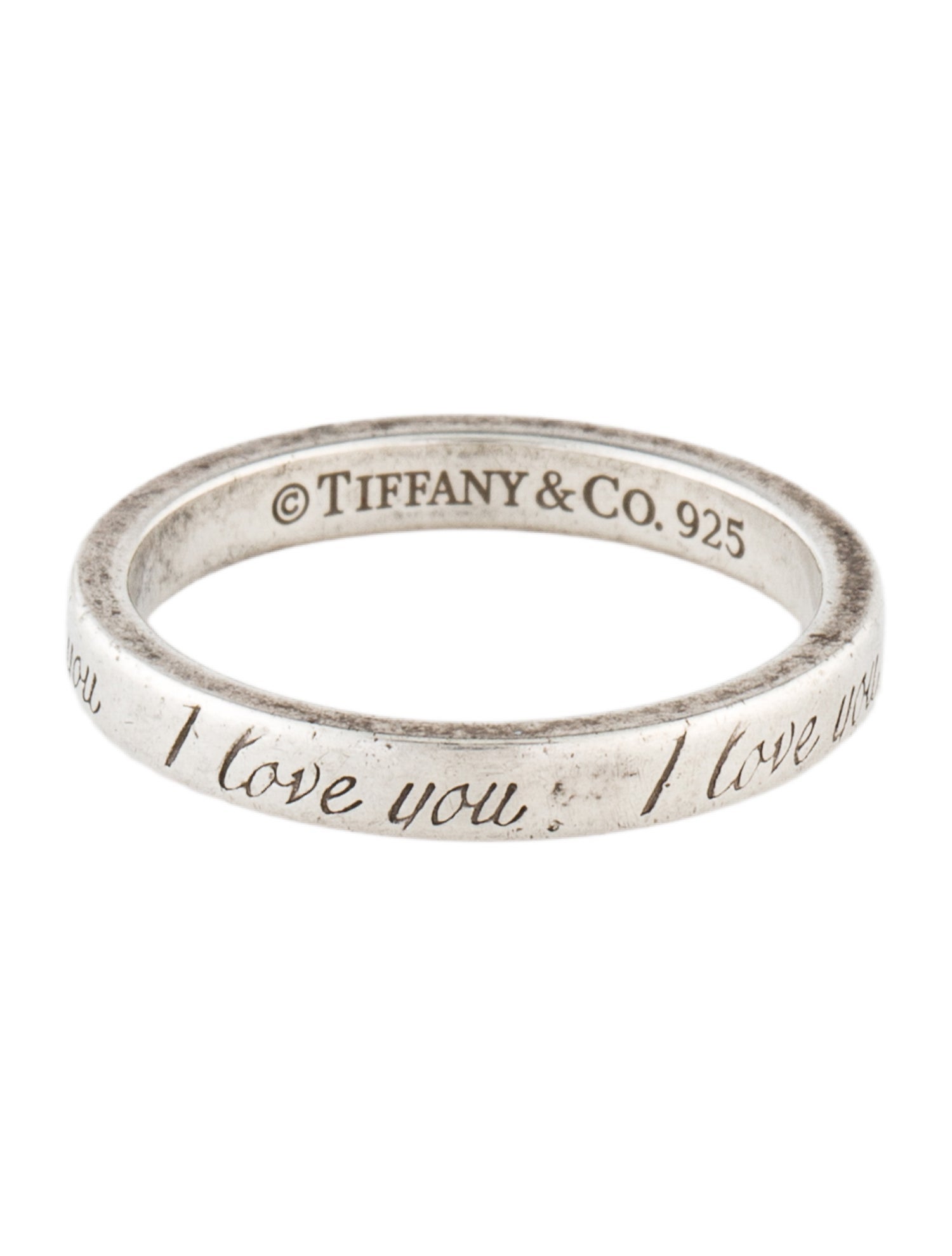 Tiffany & Co. 'I Love You' Notes Band