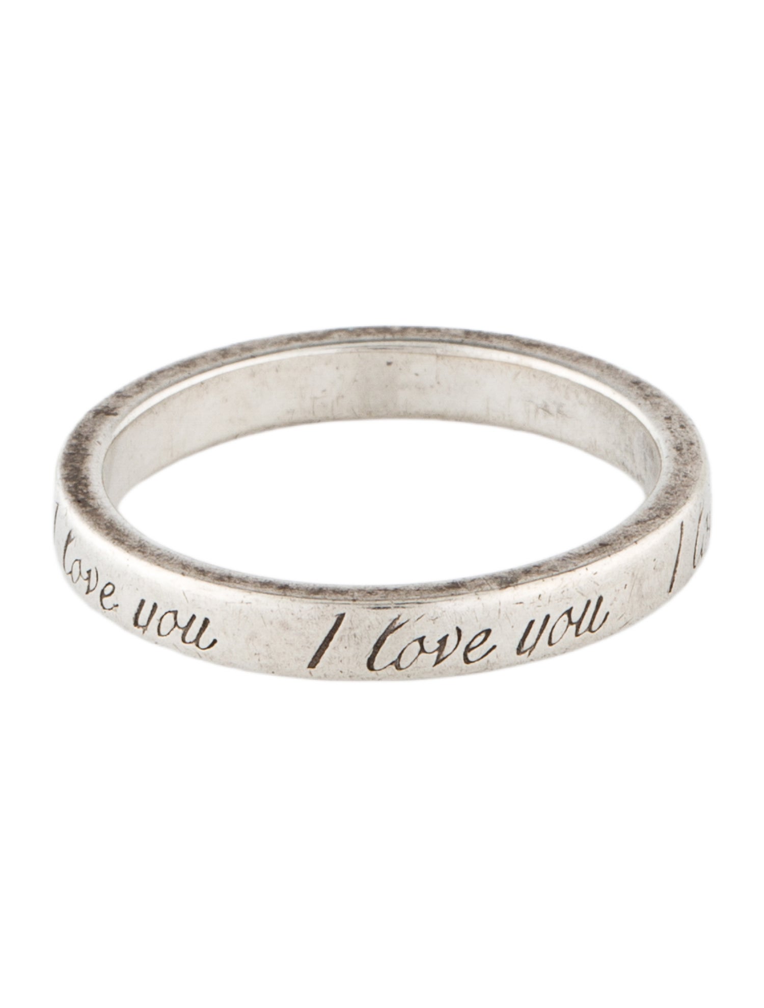 Tiffany & Co. 'I Love You' Notes Band