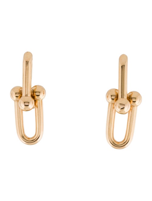 Tiffany & Co. 18K Large Link HardWear Drop Earrings