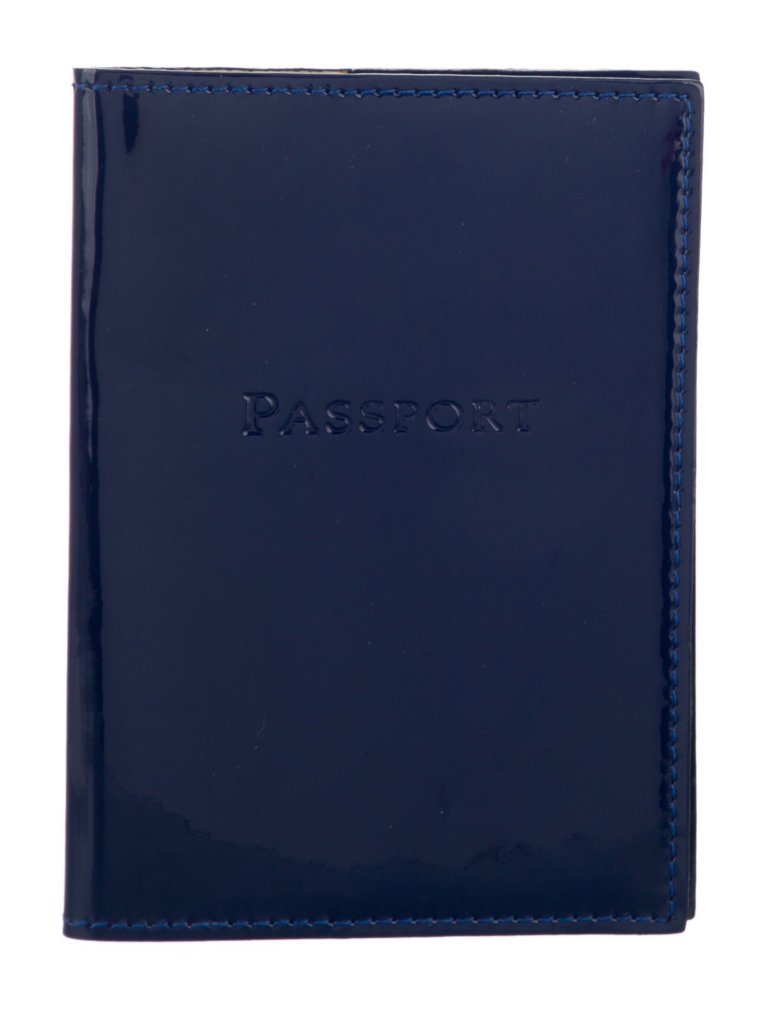 Tiffany & Co. Unisex patent leather passport holder