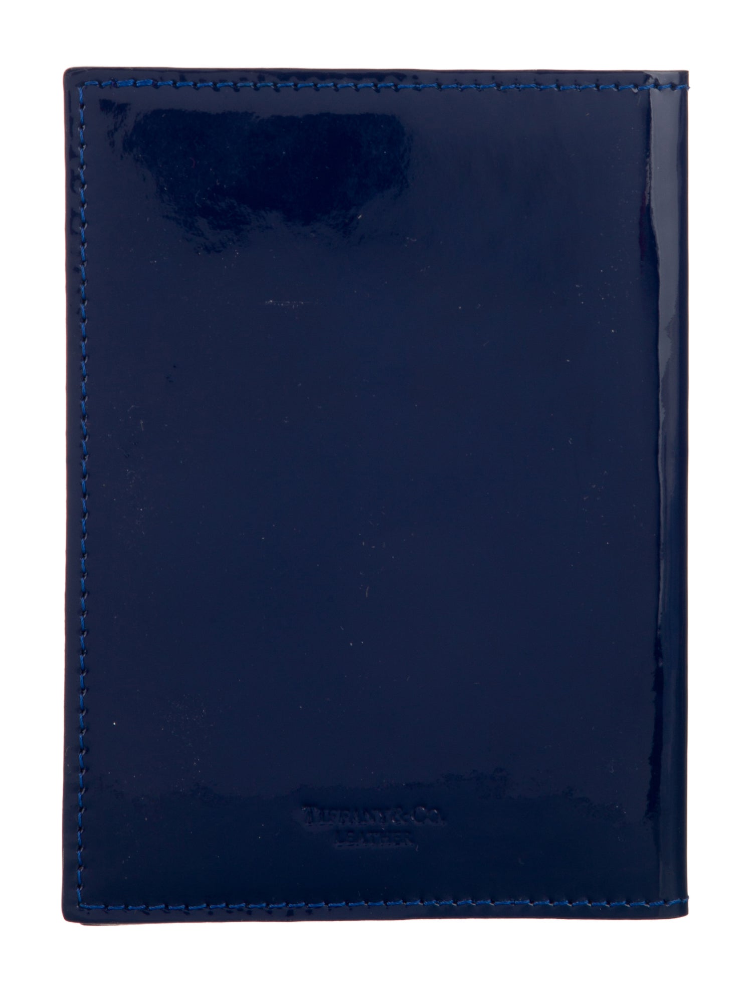 Tiffany & Co. Unisex patent leather passport holder