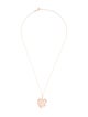 Tiffany & Co. 18K Olive Leaf Pendant Necklace