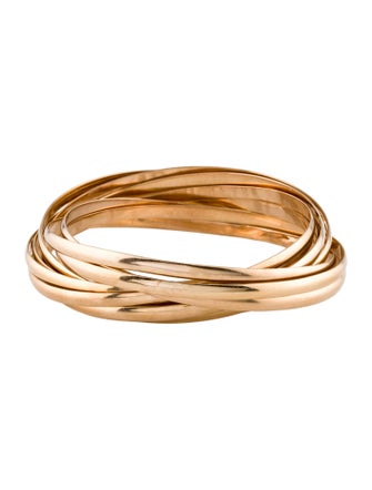 Tiffany & Co. 18K Nine Rolling Bangle