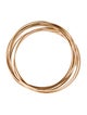 Tiffany & Co. 18K Nine Rolling Bangle