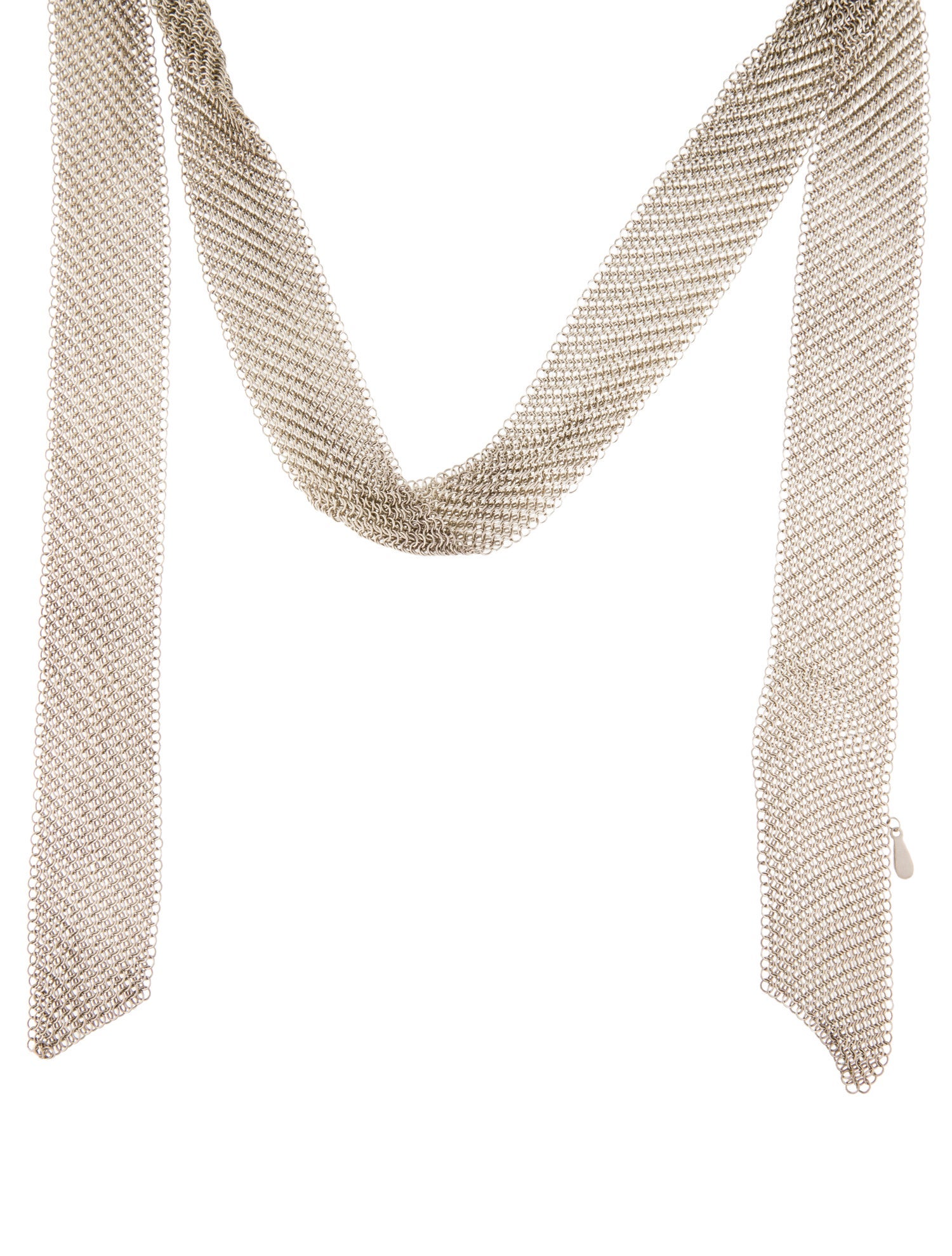 Tiffany & Co. Vintage Mesh Scarf Necklace