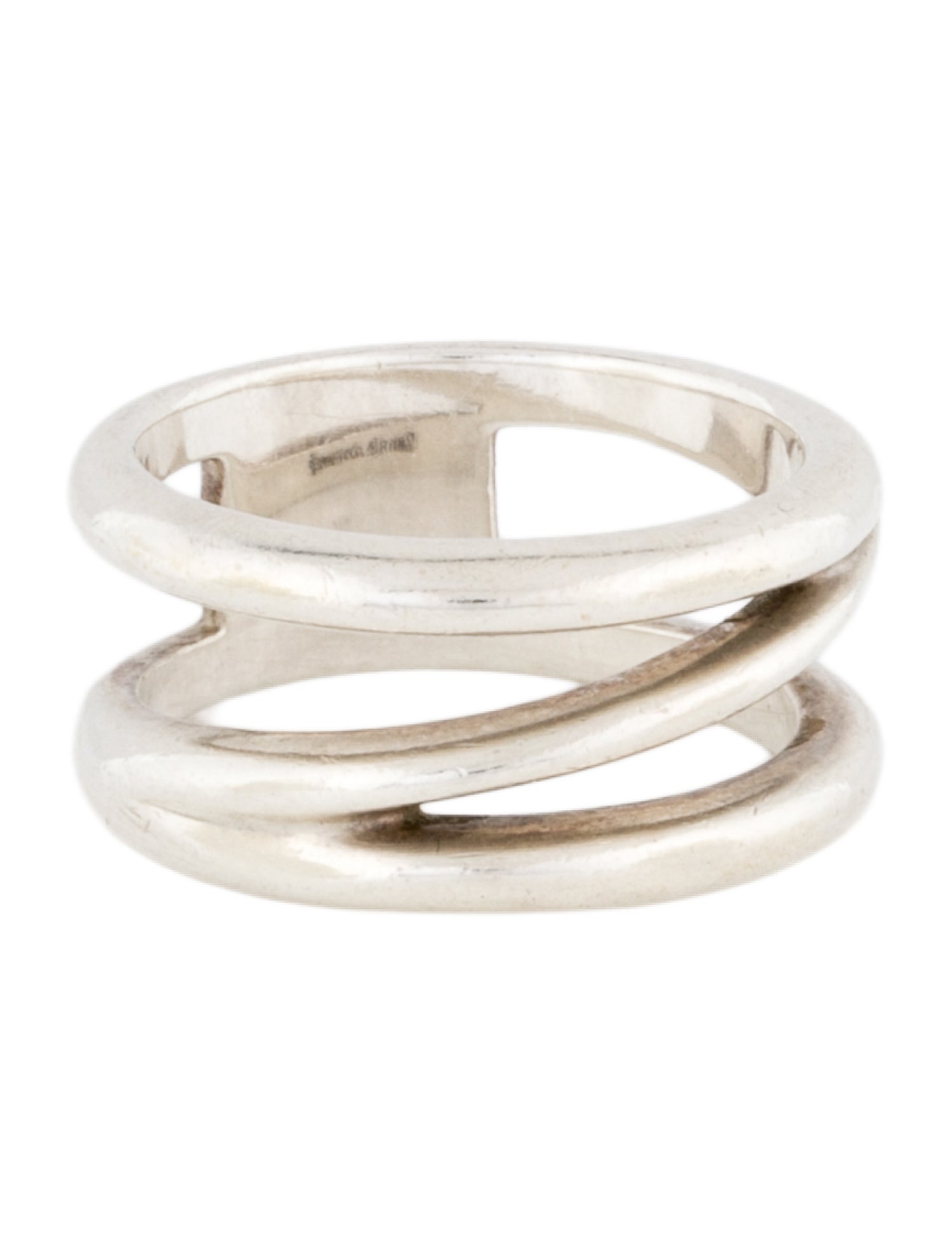 Tiffany & Co. Vintage Zig Zag Band Ring