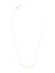 Tiffany & Co. 18K T Smile Pendant Necklace , Small