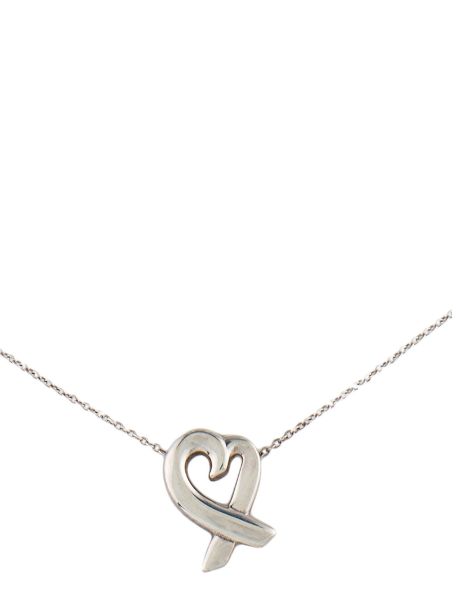 Tiffany & Co. Loving Heart Pendant Necklace