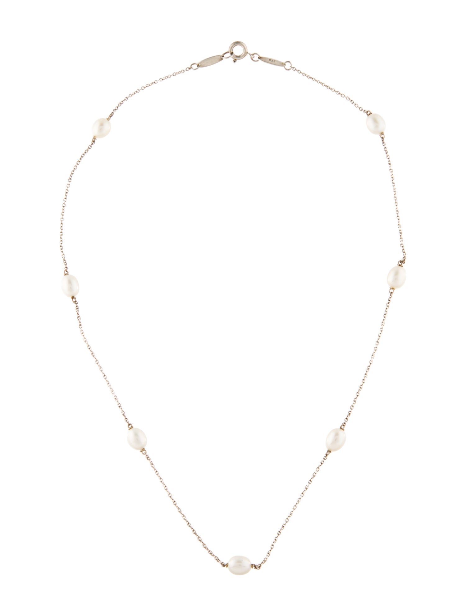 Tiffany & Co. Pearls by the Yard Station Necklace