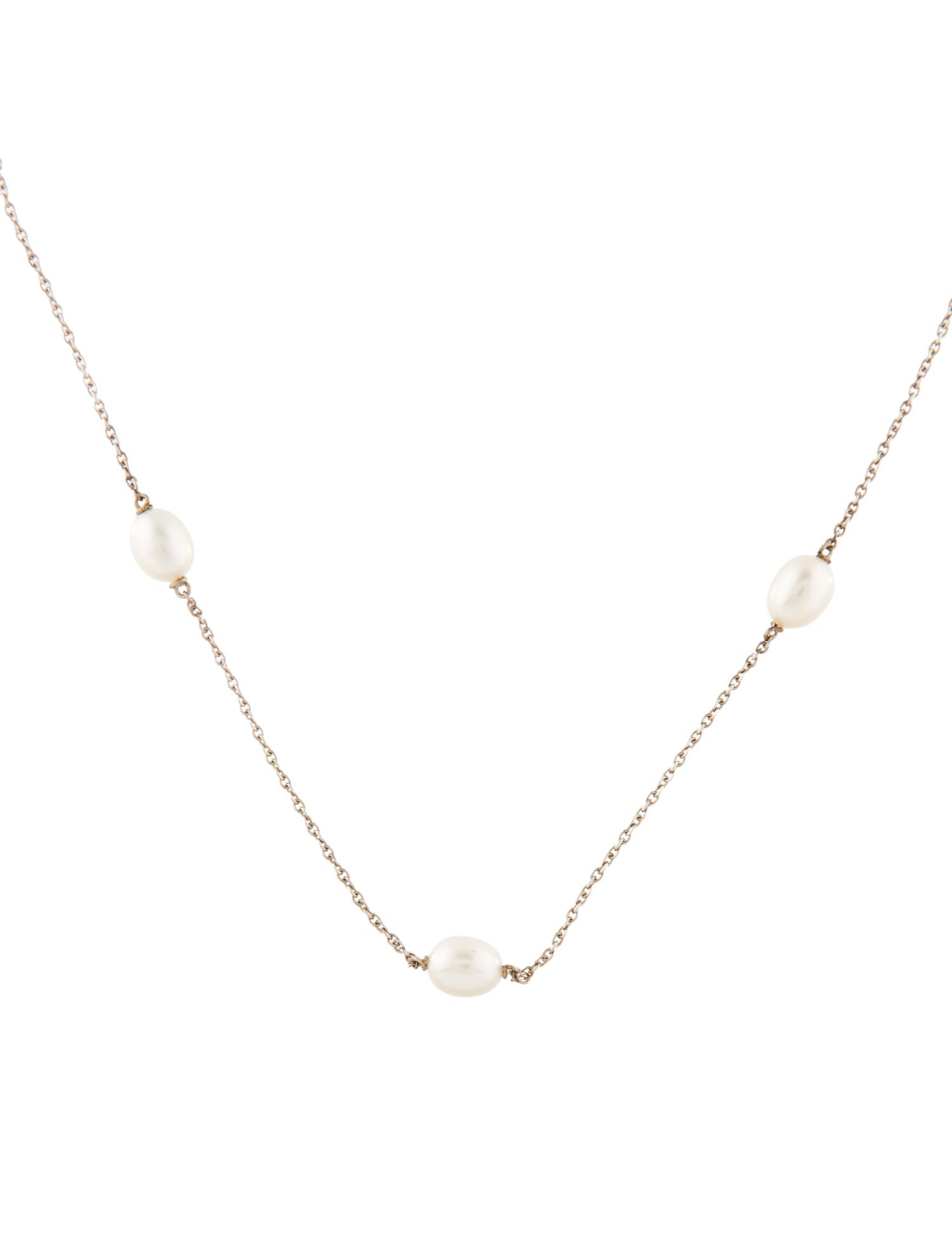 Tiffany & Co. Pearls by the Yard Station Necklace