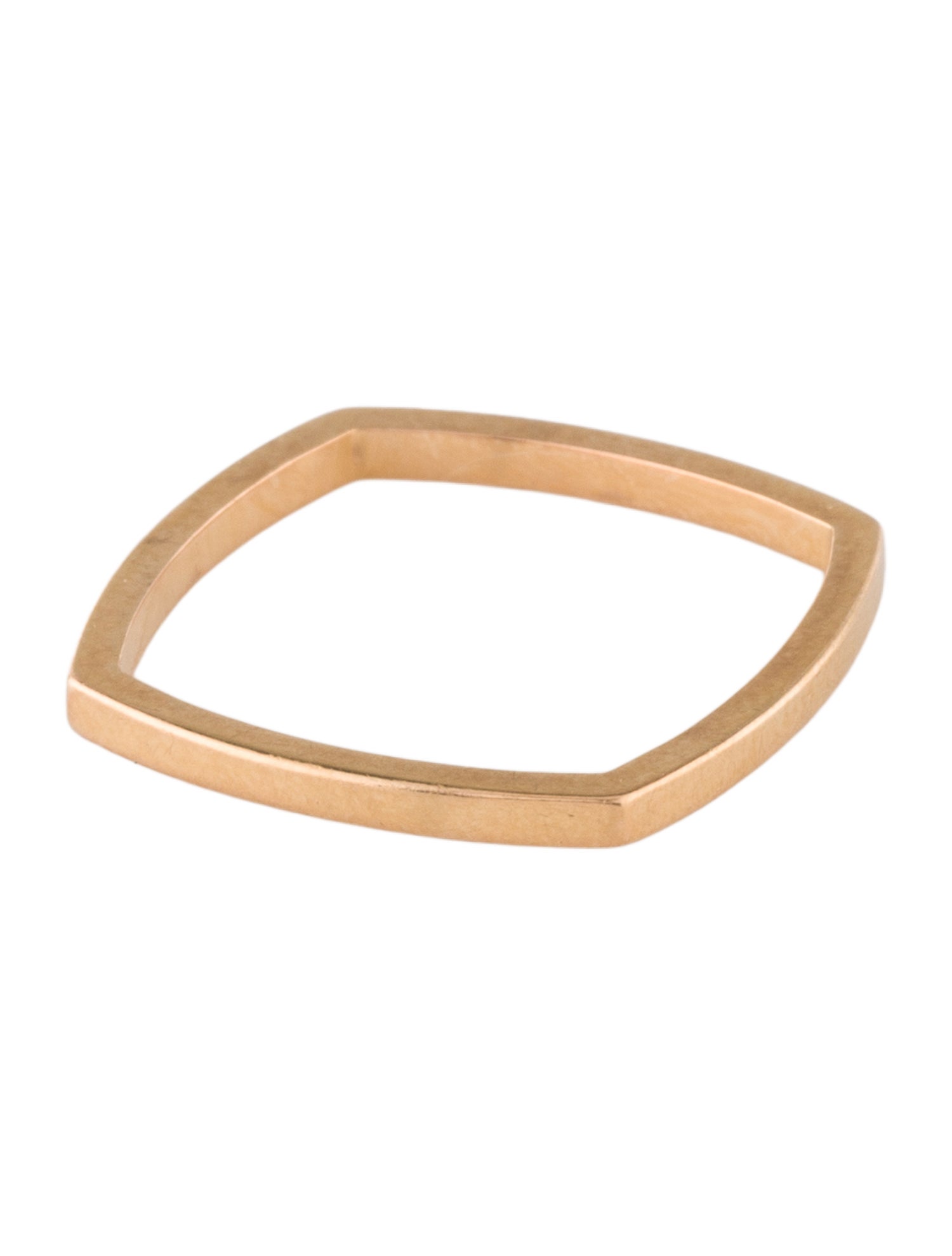 Tiffany & Co. 18K Torque Square Band